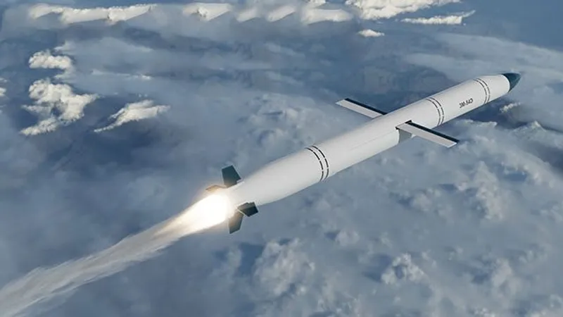 O rachetă Kalibr a trecut razant pe lângă centrala nucleară din zona Nikolaiev, în drum spre Kiev. / Foto: bulgarianmilitary.com