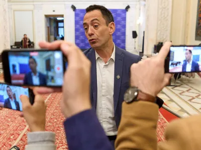 Csoma Botond, liderul Grupului UDMR din Camera Deputaţilor - Foto: Profimedia Images