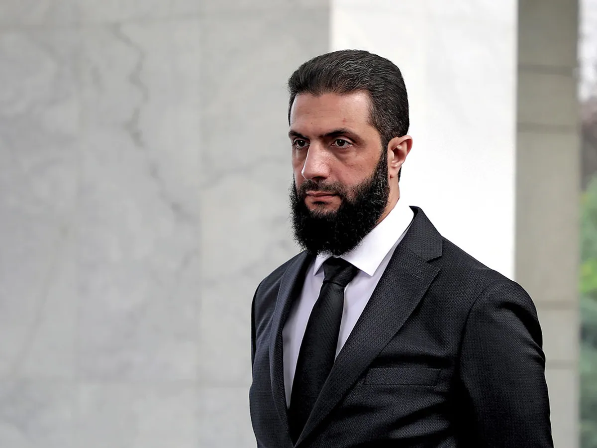 CREȘTERE DE PUTERE Ahmed al-Sharaa, noul lider sirian, a condus ofensiva care a răsturnat regimul familiei Assad