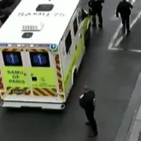 Atac cu satîrul, la Paris Foto: Captură video Sky News
