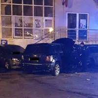 O șoferiță beată a lovit 9 mașini cu un Mercedes. / Foto: monitoruldegalati.ro