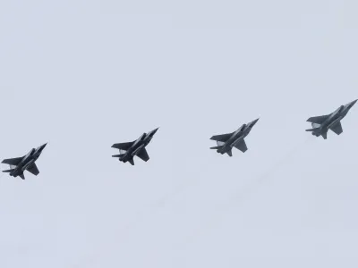 Avioane rusești MiG-31 - Foto: Profimedia images