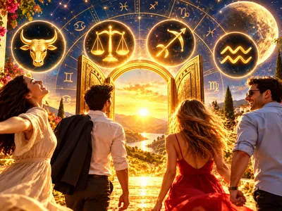 Horoscop - FOTO realizată cu ajutorul AI (rol ilustrativ)