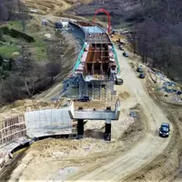 Lucrări pe Centura Zalău - Foto: Facebook/Asociația Pro Infrastructură