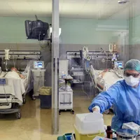 Spital din Spania, în care sunt tratați bolnavii COVID/FOTO: Getty