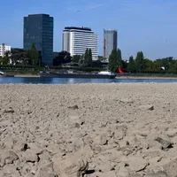 Rinul a coborât la un nivel minim record în Germania/ Foto: Profimedia Images