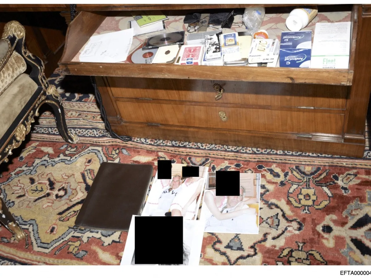 Documente din Dosarul Epstein - Foto: Profimedia Images