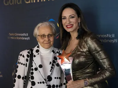 Antrenoarea Maria Gîrbă, trimisă în judecată pentru abuz și Irina Deleanu, președinta FRGR Foto: Facebook