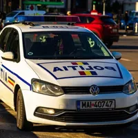 VIDEO. Intervenţie în forţă a poliţiştilor la Braşov. Un bărbat îşi ameninţa părinţii, cu 2 cuţite - Foto: Profimedia(imagine cu rol ilustrativ)