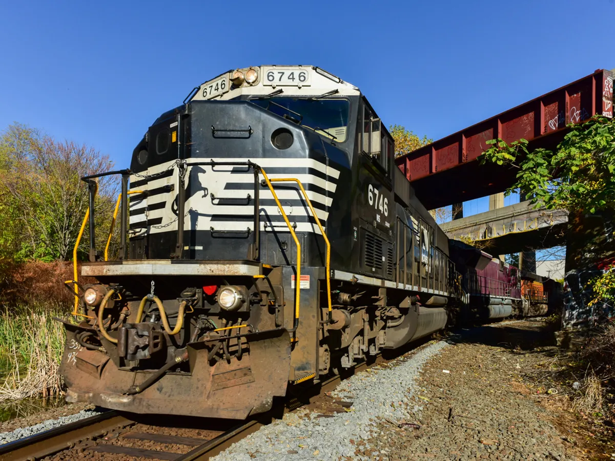 Tren de marfă în SUA - Foto: Freepik (imagine cu rol ilustrativ)