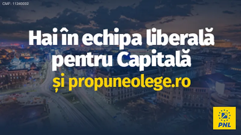 Alături de PNL București, poți schimba Bucureștiul și România – „Propune o lege!” - Foto: PNL Bucureşti