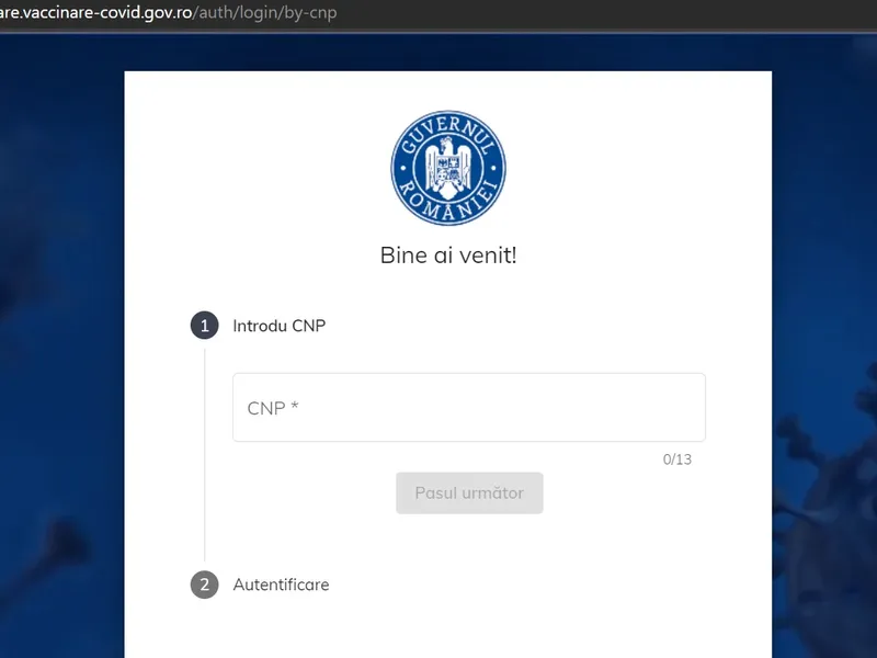 Platforma de programare programare.vaccinare-covid.gov.ro