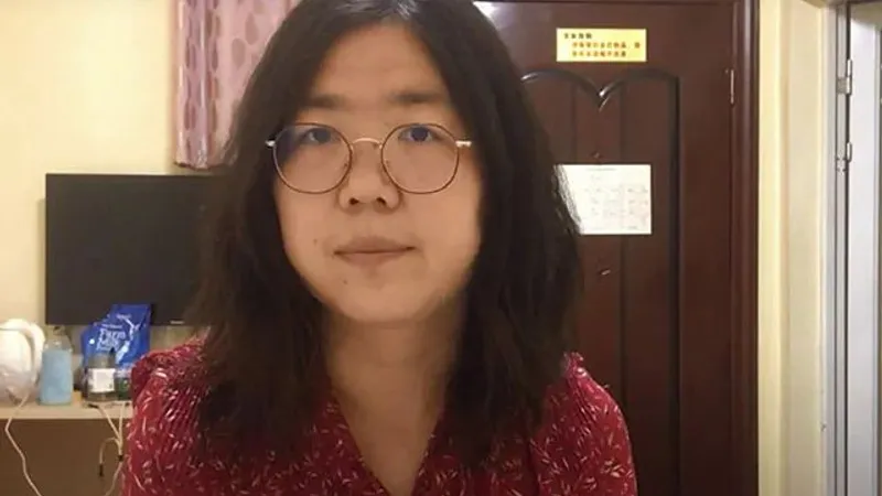 Zhang Zhan, condamnată la închisoare pentru că a filmat impunerea carantinei. FOTO: Facebook