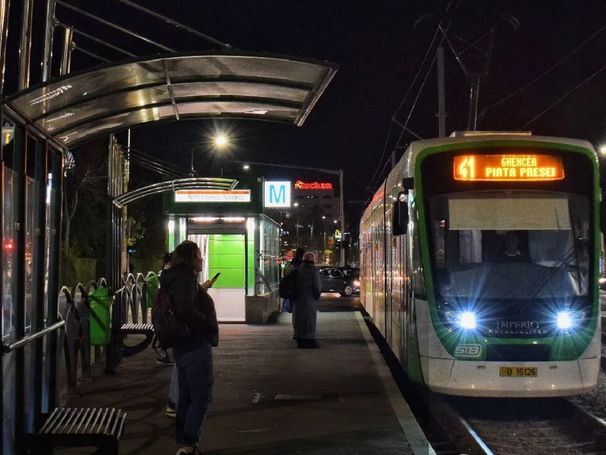 Programul mijloacelor de transport în comun din București, în Noaptea de Înviere. Care circulă până la ora 3?