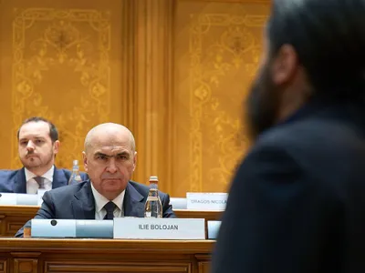 Prim-ministrul Ilie Bolojan, la asumarea răspunderii Guvernului, pe 15 decembrie - Foto: Profimedia Images