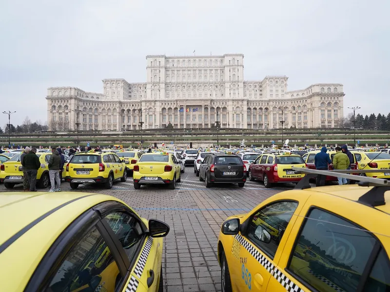 protest taximetristi