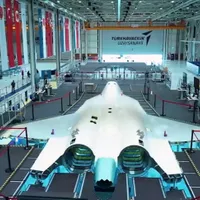 Noul avion de luptă invizibil al Turciei TF-X/Foto: Turkish Defense Industries