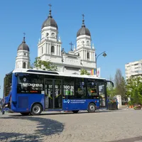 Premieră, în România! Un autobuz autonom, fără șofer, testat cu succes pe străzile din Iași - Foto: Anadolu Automobil Rom