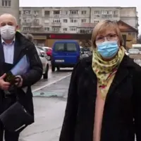 Evdochia și Dănuț Aelenei, parlamentari AUR/FOTO: Digi24.ro