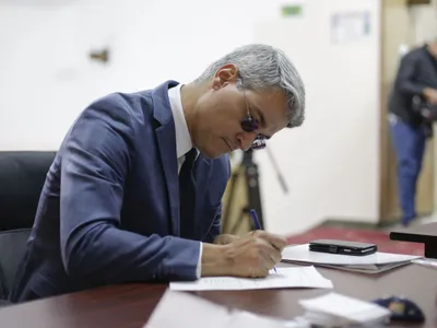 Dragoş Pîslaru, ministrul interimar al Muncii - Foto: INQUAM PHOTOS/Octav Ganea