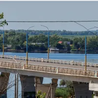 Podul Antonovski în Herson/foto: voanews