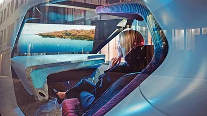 BMW i Interaction EASE - Perspectivă asupra viitorului condusului autonom