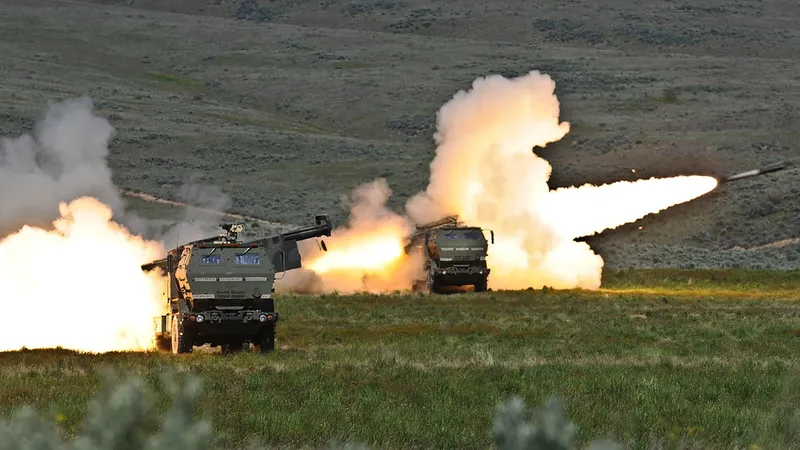 HIMARS spulberă unul dintre cele mai puternice sisteme de artilerie rusești de 1.700.000$ - Foto: Profimedia images - Caracter ilustrativ