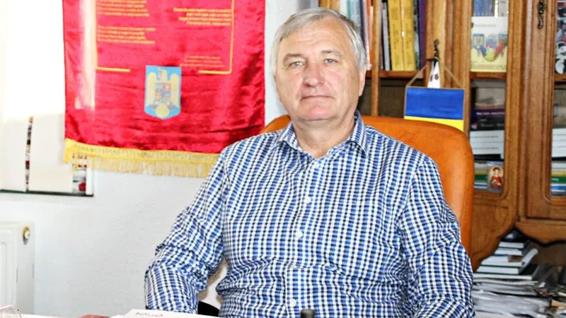 Primarul din Hudești, Viorel Atomei (PSD). Sursa: btonline.ro