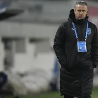 Laurenţiu Regjecampf, în 2022, pe când antrenare CS Universitatea Craiova - Foto: Inquam Photos / Alex Nicodim