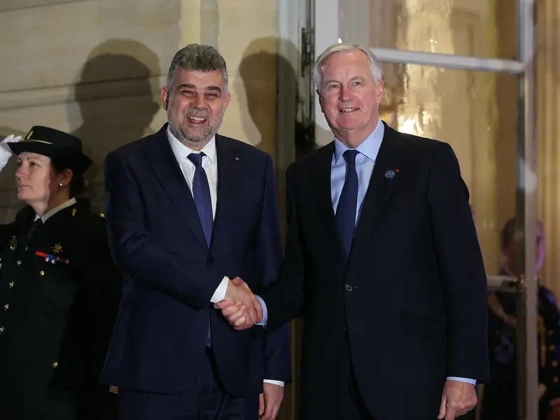 Vizită oficială la Paris: Ciolacu primit de premierul francez Michel Barnier la sediul Guvernului - FOTO: Profimedia(imagine cu rol ilustrativ)