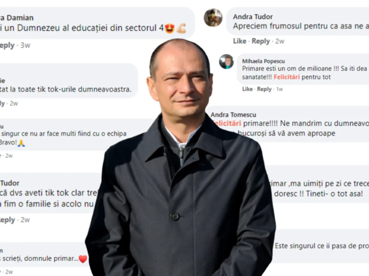Peste 100 de conturi false îl susțin și îl apară pe Daniel Băluță, de la Sectorul 4, pe Facebook. Foto Buletin.de