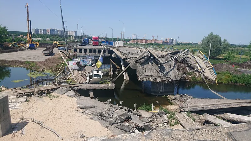 FOTO&VIDEO Apocalipsa de la Irpin. Prima zi a fost război. A doua zi, lupte. A treia zi, rachete / Newsweek România