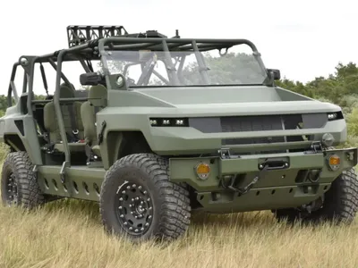 Hummer, celebrul vehicul ușor al US Army, se întoarce. Acum e mașină electrică. Nu se aude - Foto: thedrive.com