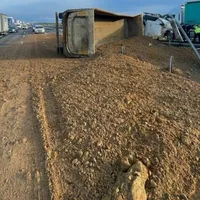 Trafic blocat complet pe autostrada A1 - Foto: Centrul infotrafic
