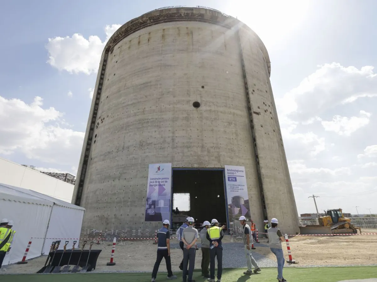 Începerea lucrărilor de retehnologizare la Unitatea 1 Cernavodă - Foto: INQUAM PHOTOS/George Călin