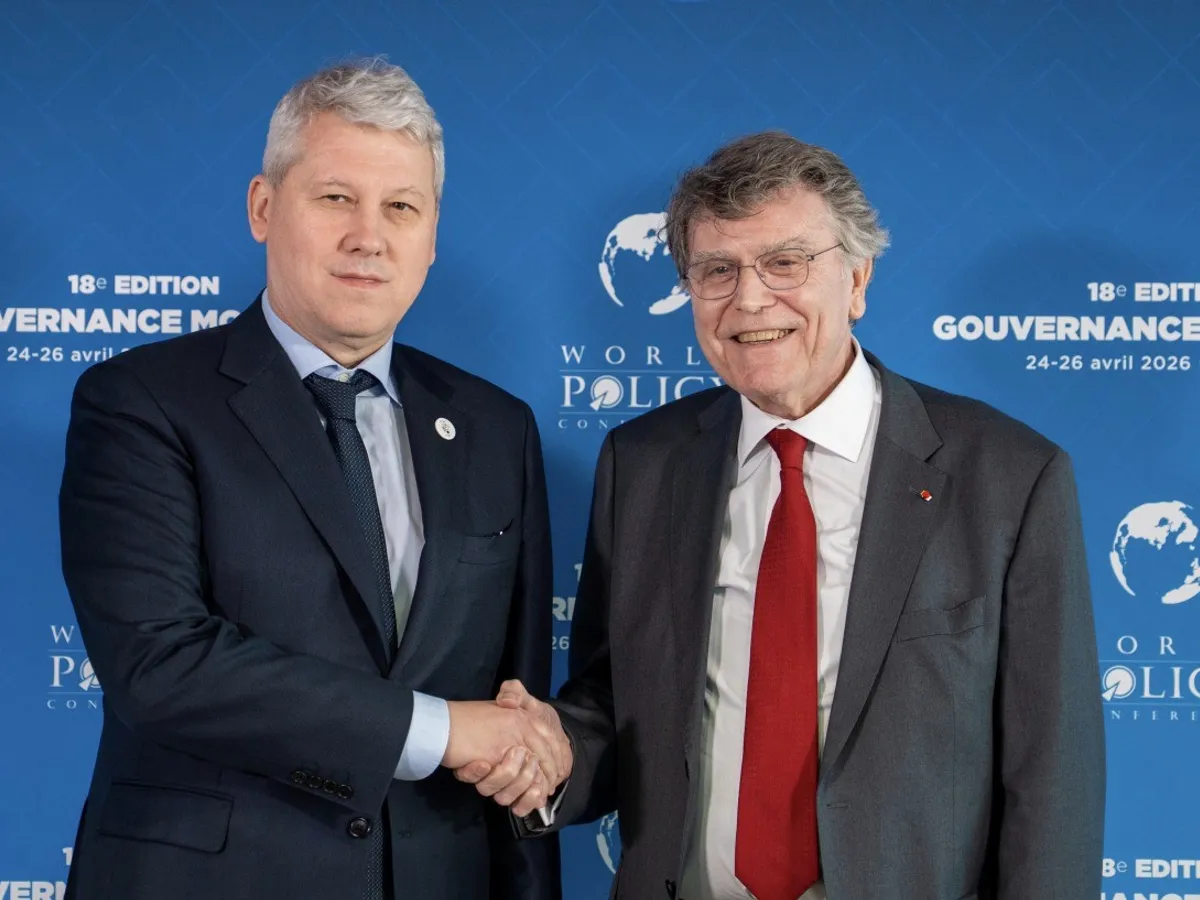 Cătălin Predoiu la World Policy Conference 2026 - Foto: MAI