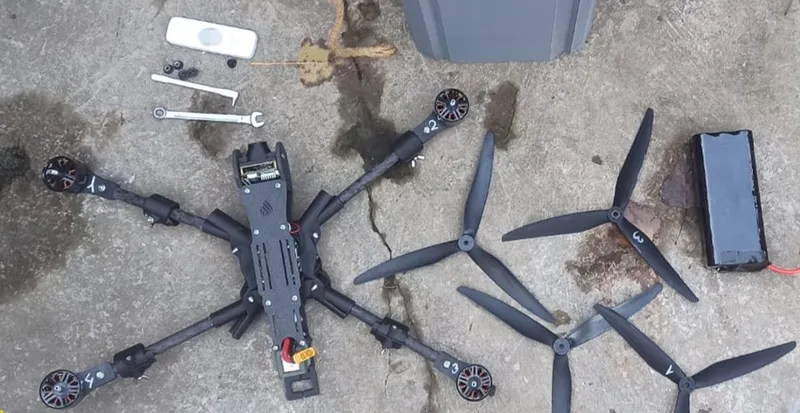 Ucraina a &icirc;mpiedicat un atac cu drone la Odesa - Foto: SBU