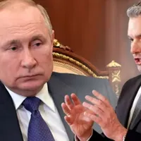 Vladimir Putin l-a primit la Moscova pe cancelarul austriac Karl Nehammer. / Foto: heute.at