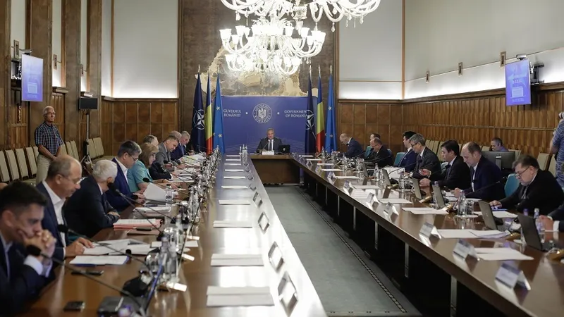 Ședință a Guvernului Ciucă. / Foto: Inquam Photos / George Calin
