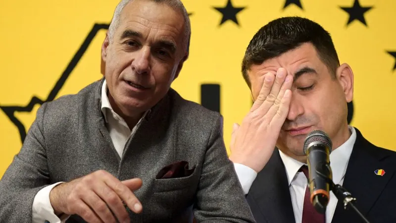 ălin Georgescu, atac la George Simion: Un agent imobiliat. E ca Ceaușescu. De ce tace liderul AUR? - Foto: INQUAM PHOTOS / Călin George
