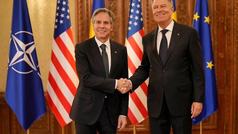 Antony Blinken, de Ziua Naţională a României: „Urez poporului român o zi naţională foarte fericită” - FOTO: Profimedia
