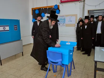 Alegeri parlamentare în Israel - Foto: Profimedia images