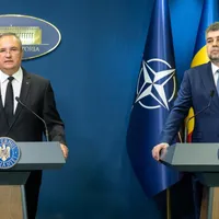 Premierul Nicolae Ciuca și Marcel Ciolacu - Foto: Facebook/ Guvernul României