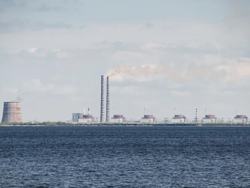 Centrala nucleară ucraineană de la Zaporojie. / Foto: Profimedia