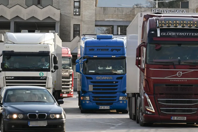 Trafic restricționat pentru autovehicule de peste 12 tone &icirc;ntre 24 decembrie - 4 ianuarie &icirc;n Bulgaria,- Foto: Profimedia Images (imagine cu rol ilustrativ)