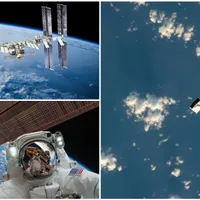 Cum și-a pierdut o astronaută, trusa de scule? A fost zărită pe orbita Pământului - Foto: Observator