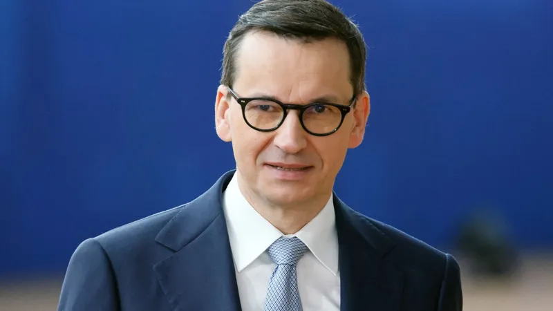 Premierul polonez Mateusz Morawiecki - Foto: Profimedia Images