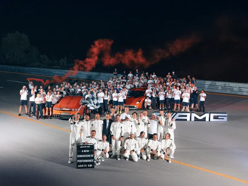Nou record mondial pentru o mașină electrică: 5.479 km în 24h, înconjurul Pâmântului în sub 8 zile - Foto: Mercedes-AMG