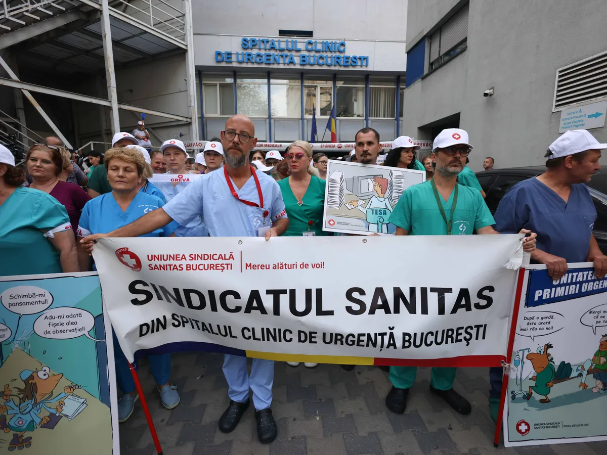 Grevă în spitale - Foto: INQUAM PHOTOS / Călin George