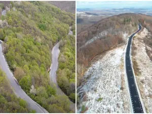 VIDEO Cum arată Transapuseana, drumul spectaculos care străbate culmile Munților Apuseni - Foto: Colaj